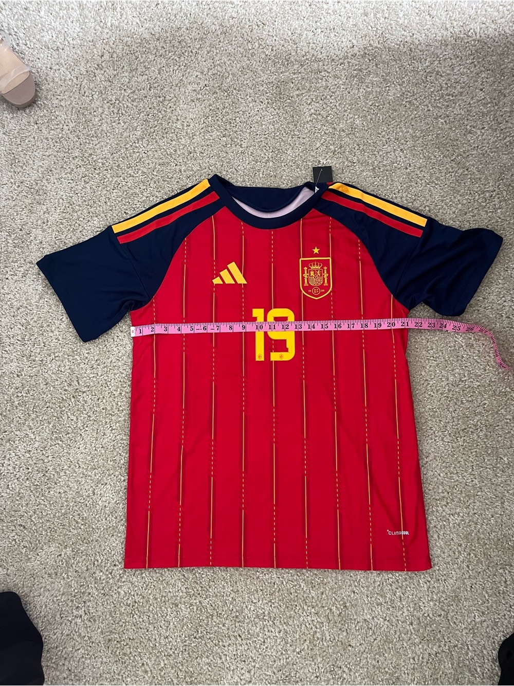 Adidas Spain World Cup Jersey Lamine Yamal Size Large NWT - Picture 3 of 7